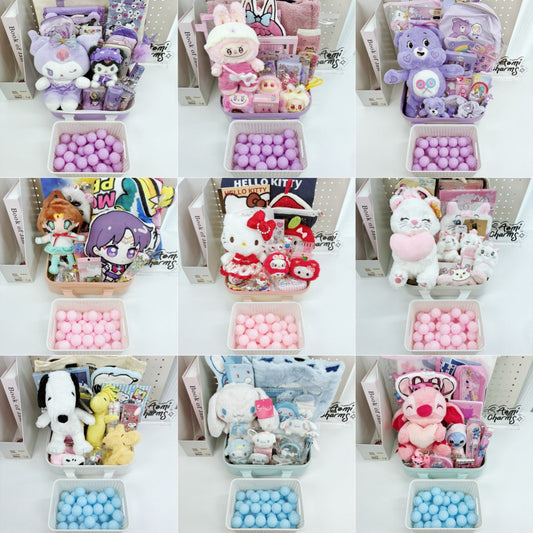 Ensemble de valises Kawaii Lucky Scoop de 14 pouces